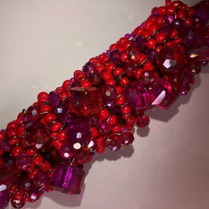 Sassy Jones Rochinda Bracelet - Red